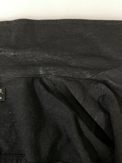 【中古品】【メンズ】 AGNES B. HOMME アニエスベー ZIP SHIRT ジップ シャツ トップス 141-260909-jt-32-min サイズ：T０ カラー：ブラック 万代Net店