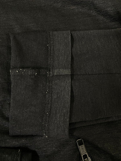 【中古品】【メンズ】 AGNES B. HOMME アニエスベー ZIP SHIRT ジップ シャツ トップス 141-260909-jt-32-min サイズ：T０ カラー：ブラック 万代Net店