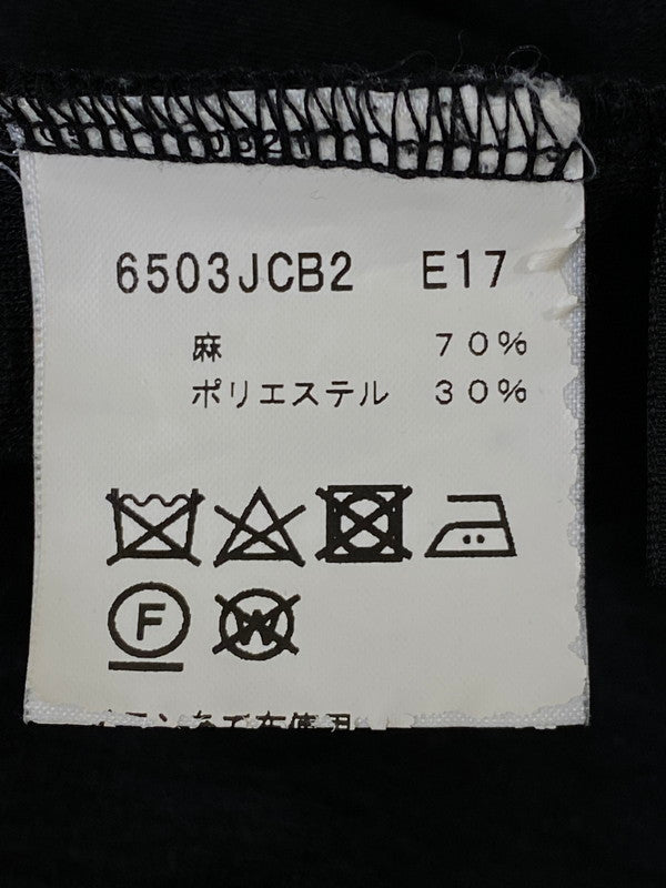 【中古品】【メンズ】 AGNES B. HOMME アニエスベー ZIP SHIRT ジップ シャツ トップス 141-260909-jt-32-min サイズ：T０ カラー：ブラック 万代Net店
