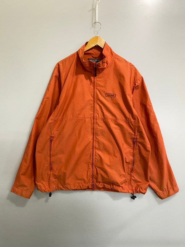 【中古品】【メンズ】 POLO SPORTS ポロスポーツ NYLON JACKET ナイロン ジャケット アウター 146-260909-jt-37-min サイズ：XL カラー：オレンジ 万代Net店