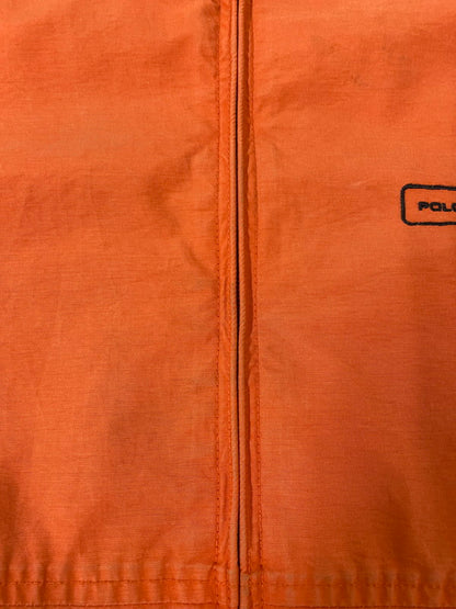 【中古品】【メンズ】 POLO SPORTS ポロスポーツ NYLON JACKET ナイロン ジャケット アウター 146-260909-jt-37-min サイズ：XL カラー：オレンジ 万代Net店