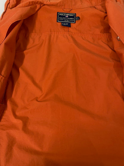 【中古品】【メンズ】 POLO SPORTS ポロスポーツ NYLON JACKET ナイロン ジャケット アウター 146-260909-jt-37-min サイズ：XL カラー：オレンジ 万代Net店
