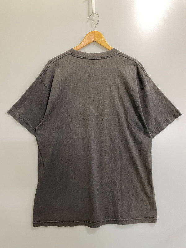 【中古品】【メンズ】 STUSSY ステューシー MESSAGE LOGO TEE メッセージ ロゴ Tシャツ トップス 142-260909-jt-36-min サイズ：XL カラー：グレー 万代Net店