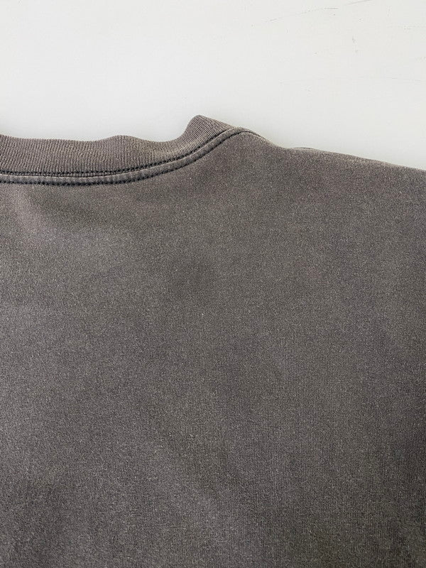 【中古品】【メンズ】 STUSSY ステューシー MESSAGE LOGO TEE メッセージ ロゴ Tシャツ トップス 142-260909-jt-36-min サイズ：XL カラー：グレー 万代Net店