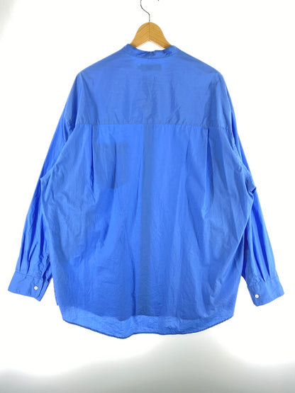 【中古品】【メンズ】 GRAPHPAPER グラフペーパー GM254-50019B BROAD L S OVERSIZED BAND COLLAR SHIRT オーバーサイズバンドカラーシャツ LSシャツ 長袖シャツ 140-260910-ta-17-min サイズ：1 カラー：ブルー系 万代Net店