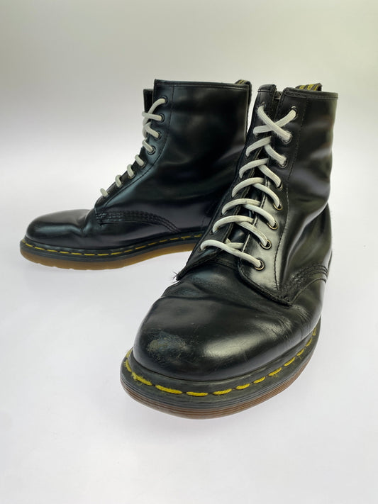 【現状渡し品】【メンズ】 DR.MARTINS ドクターマーチン 8ホール ブーツ イングランド製 メンズ シューズ レザーシューズ 靴 165-260911-em-11-min カラー：ブラック 万代Net店