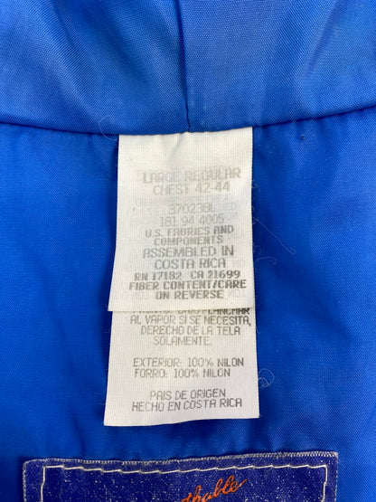 【ジャンク品】【メンズ】 WALLS ウォールズ WATER-PRUF NYLON JACKET ナイロンジャケット アウター 146-260912-hu-66-min サイズ：L カラー：ブルー 万代Net店