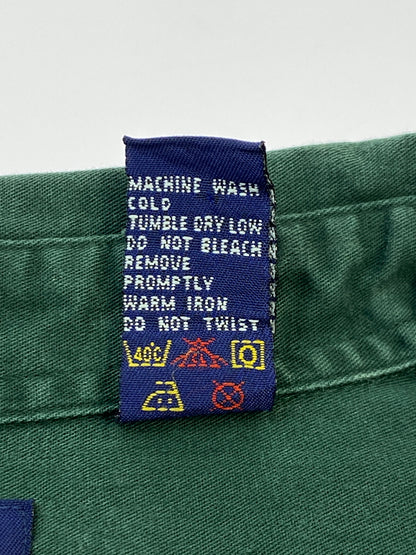 【中古品】【メンズ】 OLD GAP オールドギャップ COTTON SHIRT コットンシャツ 長袖 ロングスリーブ 146-260912-hu-67-min サイズ：M カラー：グリーン 万代Net店