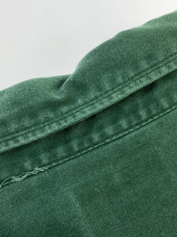 【中古品】【メンズ】 OLD GAP オールドギャップ COTTON SHIRT コットンシャツ 長袖 ロングスリーブ 146-260912-hu-67-min サイズ：M カラー：グリーン 万代Net店