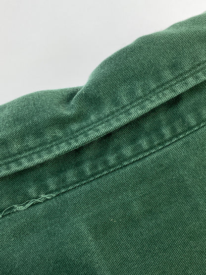 【中古品】【メンズ】 OLD GAP オールドギャップ COTTON SHIRT コットンシャツ 長袖 ロングスリーブ 146-260912-hu-67-min サイズ：M カラー：グリーン 万代Net店