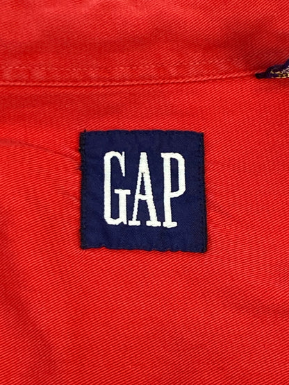 【中古品】【メンズ】 OLD GAP オールドギャップ COTTON SHIRT コットンシャツ 長袖シャツ ロングスリーブ 146-260912-hu-64-min サイズ：L カラー：レッド 万代Net店