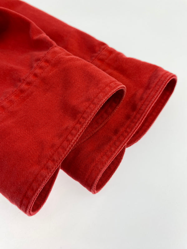 【中古品】【メンズ】 OLD GAP オールドギャップ COTTON SHIRT コットンシャツ 長袖シャツ ロングスリーブ 146-260912-hu-64-min サイズ：L カラー：レッド 万代Net店