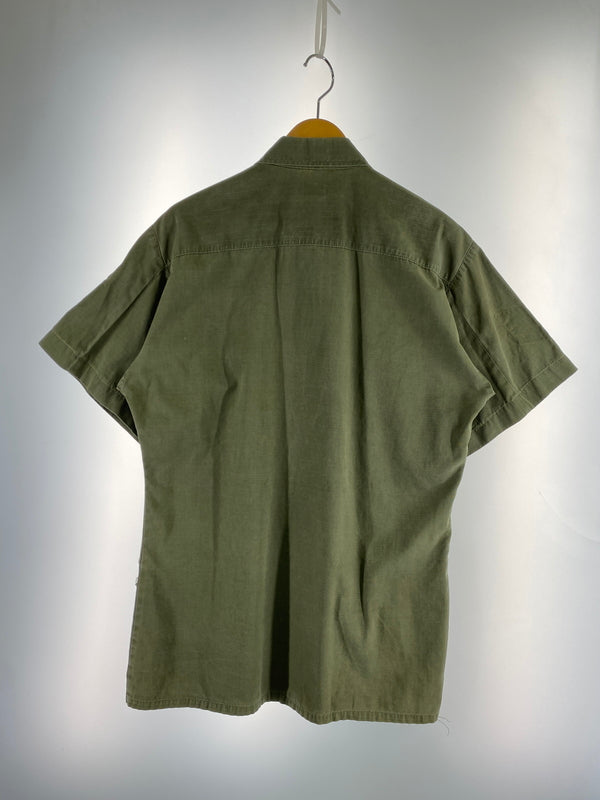 【現状渡し品】【メンズ】 US ARMY ユーエス アーミー 60S 4TH JUNGLE FATIGUE SS JACKET 60年代 ジャングル ファティーグ ショートスリーブ ジャケット 半袖 シャツ 146-260912-hu-65-min サイズ：M カラー：カーキグリーン系 万代Net店