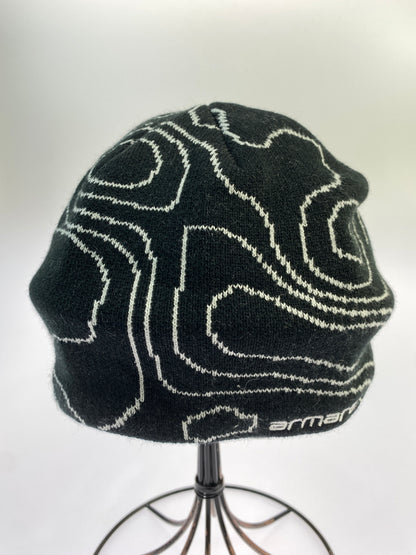 【中古品】【メンズ/レディース】 ARMAREX アーマレックス BEANIE ビーニー ニット帽 ニットキャップ 帽子 185-260911-em-33-min カラー：ブラック 万代Net店