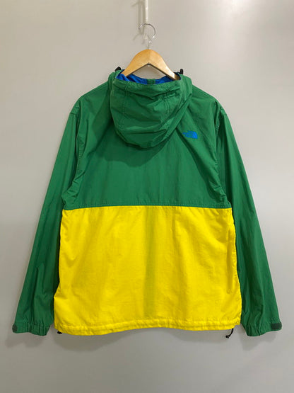 【中古品】【メンズ】 THE NORTH FACE ザ ノースフェイス COMPACT JACKET NP16970 コンパクト ジャケット アウター 144-260909-jt-39-min サイズ：L カラー：イエロー/グリーン 万代Net店