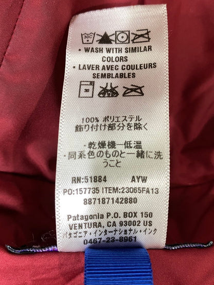 【中古品】【メンズ】 PATAGONIA パタゴニア 23065FA13 FLEECE JACKET フリース ジャケット アウター 170-260909-jt-41-min サイズ：XS カラー：レッド系 万代Net店