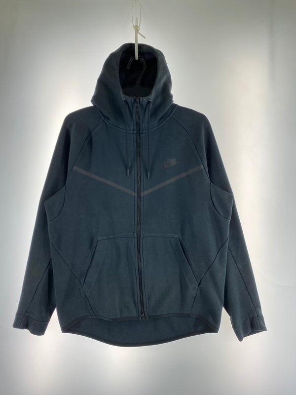 【中古品】【メンズ】 NIKE ナイキ TECH FLEECE WINDRUNNER テック フリース ウィンドランナー 805145-010 パーカー 148-260912-hu-68-min サイズ：XL カラー：ダークグレー系 万代Net店