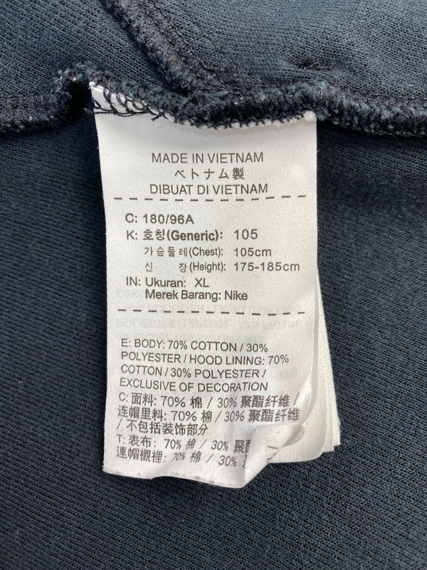 【中古品】【メンズ】 NIKE ナイキ TECH FLEECE WINDRUNNER テック フリース ウィンドランナー 805145-010 パーカー 148-260912-hu-68-min サイズ：XL カラー：ダークグレー系 万代Net店
