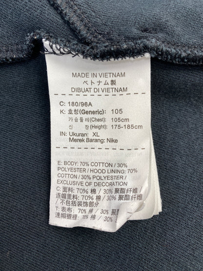 【中古品】【メンズ】 NIKE ナイキ TECH FLEECE WINDRUNNER テック フリース ウィンドランナー 805145-010 パーカー 148-260912-hu-68-min サイズ：XL カラー：ダークグレー系 万代Net店