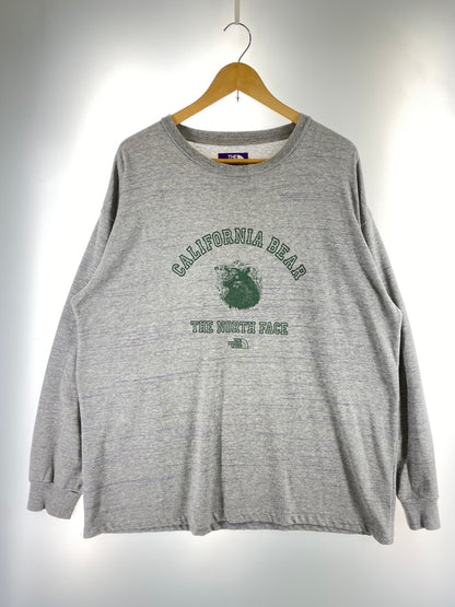【中古品】【メンズ】 THE NORTH FACE PURPLE LABEL ザノースフェイスパープルレーベル NT3260N PRINT L S TEE プリントTシャツ 長袖Tシャツ 144-260910-ta-24-min サイズ：XL カラー：グレー 万代Net店