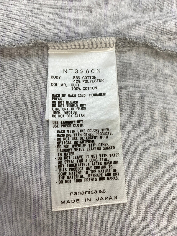 【中古品】【メンズ】 THE NORTH FACE PURPLE LABEL ザノースフェイスパープルレーベル NT3260N PRINT L S TEE プリントTシャツ 長袖Tシャツ 144-260910-ta-24-min サイズ：XL カラー：グレー 万代Net店