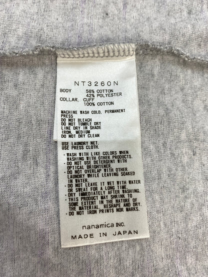 【中古品】【メンズ】 THE NORTH FACE PURPLE LABEL ザノースフェイスパープルレーベル NT3260N PRINT L S TEE プリントTシャツ 長袖Tシャツ 144-260910-ta-24-min サイズ：XL カラー：グレー 万代Net店