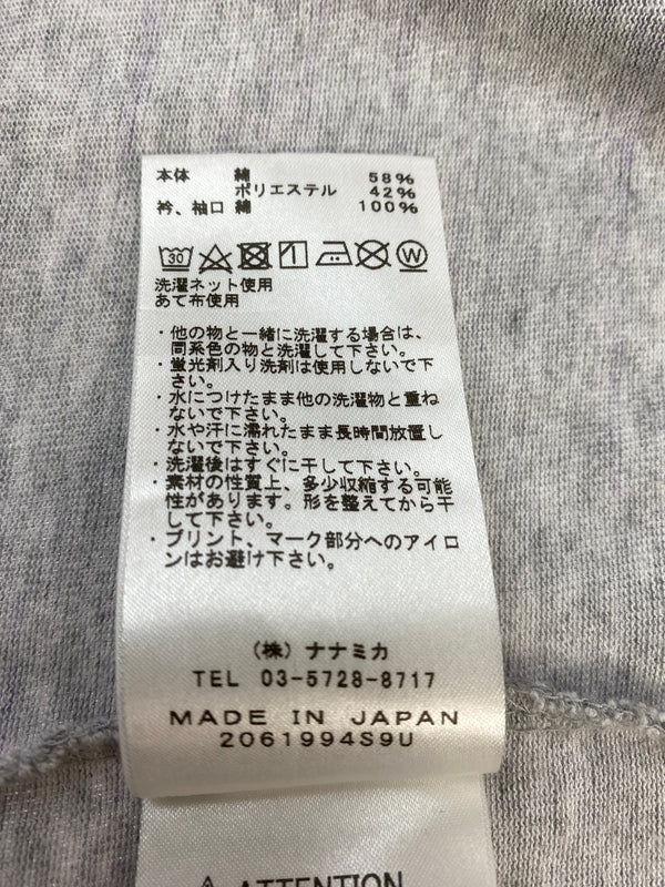 【中古品】【メンズ】 THE NORTH FACE PURPLE LABEL ザノースフェイスパープルレーベル NT3260N PRINT L S TEE プリントTシャツ 長袖Tシャツ 144-260910-ta-24-min サイズ：XL カラー：グレー 万代Net店