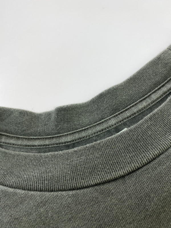 【中古品】【メンズ】 BLURHMS ブラームス DYE HOLLOW YARN PLAIN TEE BH25S030 ダイホローヤーンプレーンティー 半袖Tシャツ SSTEE 140-260910-ta-15-min サイズ：3 カラー：グレー系 万代Net店