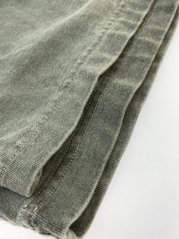 【中古品】【メンズ】 BLURHMS ブラームス DYE HOLLOW YARN PLAIN TEE BH25S030 ダイホローヤーンプレーンティー 半袖Tシャツ SSTEE 140-260910-ta-15-min サイズ：3 カラー：グレー系 万代Net店