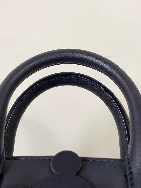 【中古品】【レディース】 ANYA HINDMARCH アニヤ・ハインドマーチ HAND BAG ハンドバッグ レディース ミニ カバン 鞄 ショルダーバッグ 188-260913-em-17-min カラー：ネイビー 万代Net店