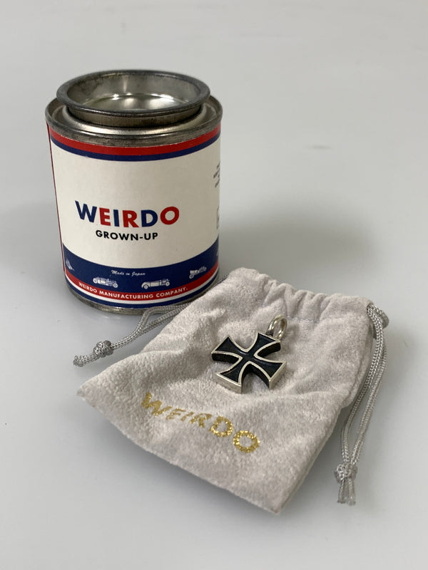 【中古品】【メンズ/レディース】 WEIRDO ウィアード アイアンクロスペンダントトップ SV925 シルバー925 鉄十字 アクセサリー ジュエリー 192-260913-em-09-min カラー：シルバー 万代Net店