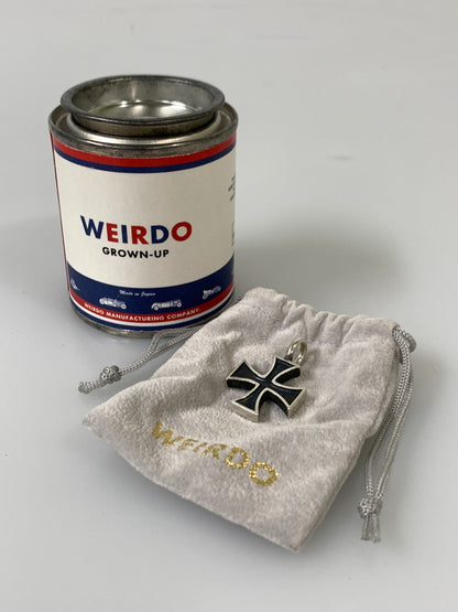 【中古品】【メンズ/レディース】 WEIRDO ウィアード アイアンクロスペンダントトップ SV925 シルバー925 鉄十字 アクセサリー ジュエリー 192-260913-em-09-min カラー：シルバー 万代Net店