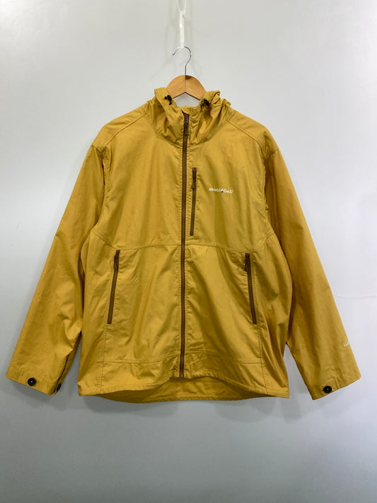 【中古品】【メンズ】 MONT-BELL モンベル フエゴパーカー 2103111 ライトアウター 144-260912-hu-36-min サイズ：XL カラー：イエロー系 万代Net店