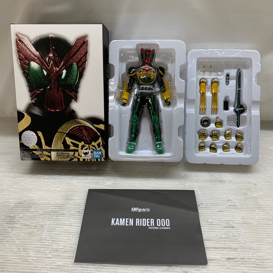 【現状渡し品】 S.H.F 真骨彫製法 仮面ライダーオーズ タトバコンボ フィギュア バンダイ フィギュアーツ 魂ウェブ商店 042-260915-em-02-min 万代Net店
