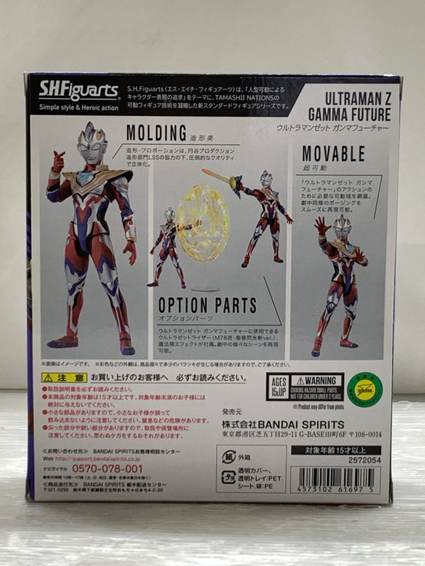 【中古品】 S.H.F ウルトラマンゼット ガンマフューチャー フィギュアーツ ウルトラマンZ バンダイ 魂ウェブ商店 フィギュア 044-260918-em-19-min 万代Net店