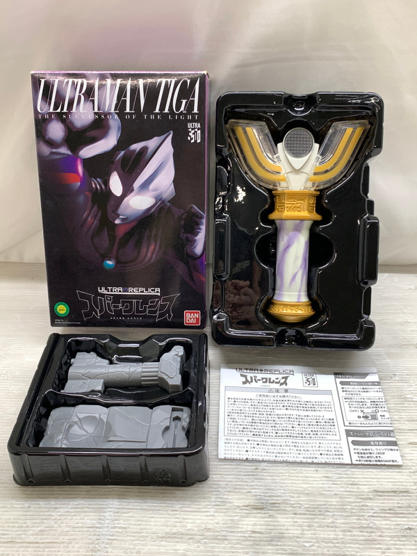 【現状渡し品】 ウルトラマンティガ変身アイテム ウルトラレプリカ スパークレンス（ULTRA REPLICA）おもちゃ 玩具 変身 なりきり 044-260918-em-26-min 万代Net店