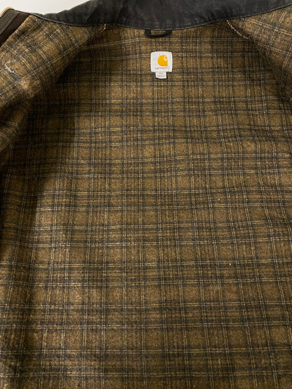 【中古品】【メンズ】 CARHARTT カーハート メキシコ製 DETROIT JACKET デトロイト ジャケット アウター 146-260910-jt-03-min サイズ：3XL カラー：ダークブラウン 万代Net店