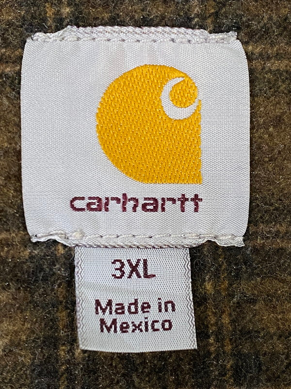 【中古品】【メンズ】 CARHARTT カーハート メキシコ製 DETROIT JACKET デトロイト ジャケット アウター 146-260910-jt-03-min サイズ：3XL カラー：ダークブラウン 万代Net店