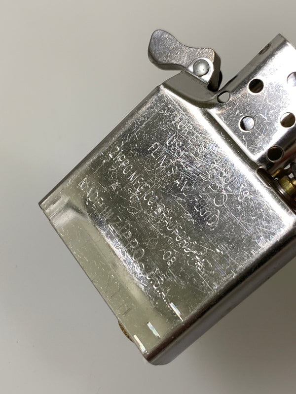 【中古品】【メンズ】 ZIPPO ジッポ MAVERTEAM アーマー 5面彫刻 マーベチーム Armor オイル ライター 206-260913-em-11-min カラー：シルバー 万代Net店