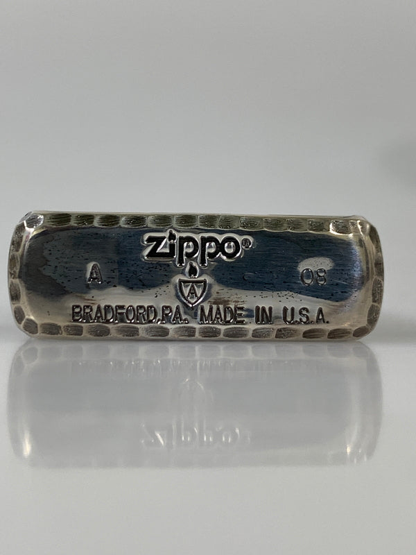 【中古品】【メンズ】 ZIPPO ジッポ MAVERTEAM アーマー 5面彫刻 マーベチーム Armor オイル ライター 206-260913-em-11-min カラー：シルバー 万代Net店
