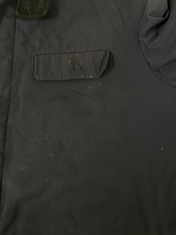 【中古品】【メンズ】 L.L.BEAN エルエルビーン 90S ポリエステルシェルハーフコート 90年代 ヴィンテージ アウター 146-260910-hu-02-min サイズ：L カラー：ネイビー 万代Net店