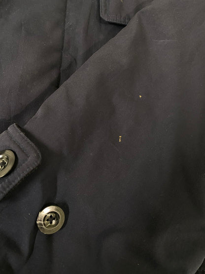 【中古品】【メンズ】 L.L.BEAN エルエルビーン 90S ポリエステルシェルハーフコート 90年代 ヴィンテージ アウター 146-260910-hu-02-min サイズ：L カラー：ネイビー 万代Net店