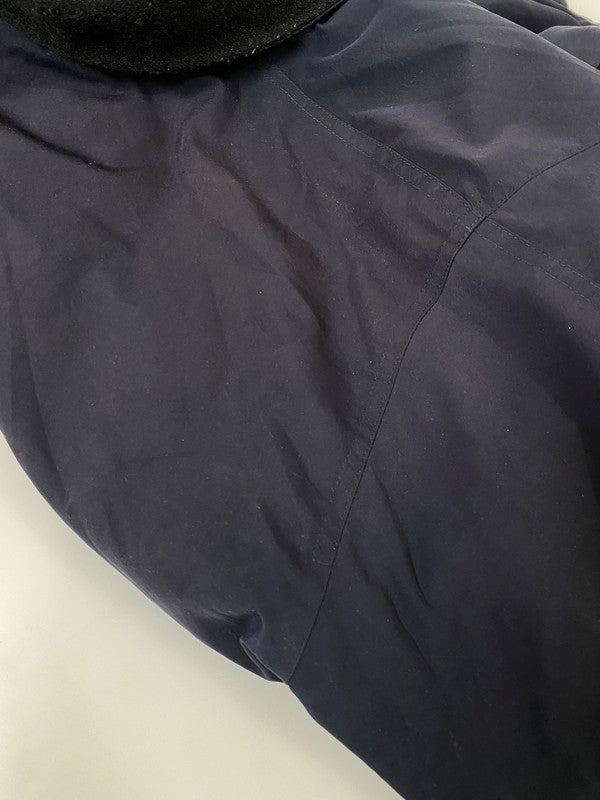【中古品】【メンズ】 L.L.BEAN エルエルビーン 90S ポリエステルシェルハーフコート 90年代 ヴィンテージ アウター 146-260910-hu-02-min サイズ：L カラー：ネイビー 万代Net店