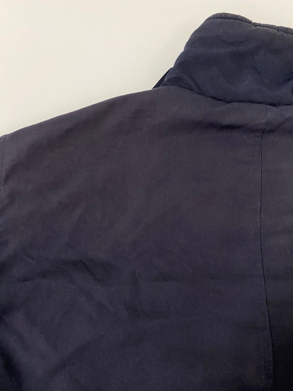【中古品】【メンズ】 L.L.BEAN エルエルビーン 90S ポリエステルシェルハーフコート 90年代 ヴィンテージ アウター 146-260910-hu-02-min サイズ：L カラー：ネイビー 万代Net店