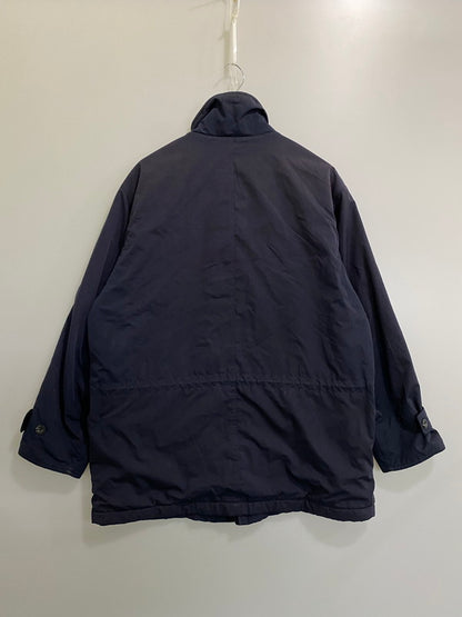【中古品】【メンズ】 L.L.BEAN エルエルビーン 90S ポリエステルシェルハーフコート 90年代 ヴィンテージ アウター 146-260910-hu-02-min サイズ：L カラー：ネイビー 万代Net店