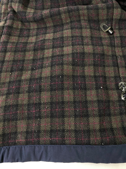 【中古品】【メンズ】 L.L.BEAN エルエルビーン 90S ポリエステルシェルハーフコート 90年代 ヴィンテージ アウター 146-260910-hu-02-min サイズ：L カラー：ネイビー 万代Net店