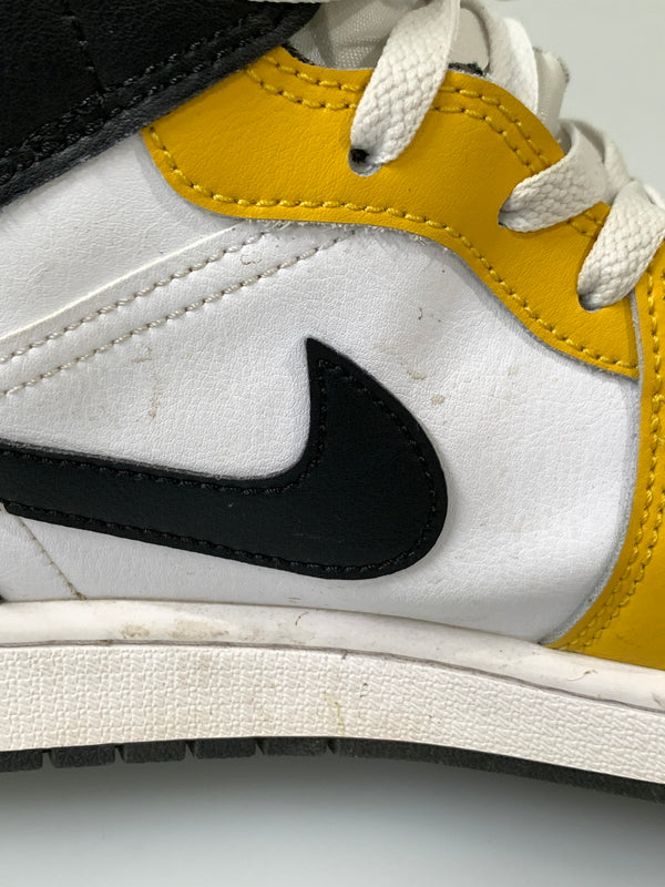 【中古品】【メンズ】 NIKE ナイキ AIR JORDAN 1 MID DQ8426-701 エアジョーダン1 ミッド メンズ スニーカー シューズ 靴 160-260913-em-06-min サイズ：29.0cm カラー：YELLOW OCHRE 万代Net店