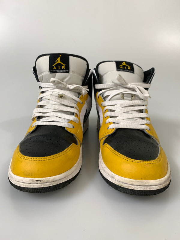 【中古品】【メンズ】 NIKE ナイキ AIR JORDAN 1 MID DQ8426-701 エアジョーダン1 ミッド メンズ スニーカー シューズ 靴 160-260913-em-06-min サイズ：29.0cm カラー：YELLOW OCHRE 万代Net店