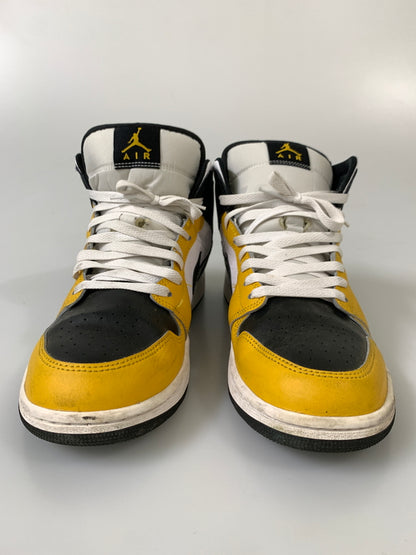 【中古品】【メンズ】 NIKE ナイキ AIR JORDAN 1 MID DQ8426-701 エアジョーダン1 ミッド メンズ スニーカー シューズ 靴 160-260913-em-06-min サイズ：29.0cm カラー：YELLOW OCHRE 万代Net店