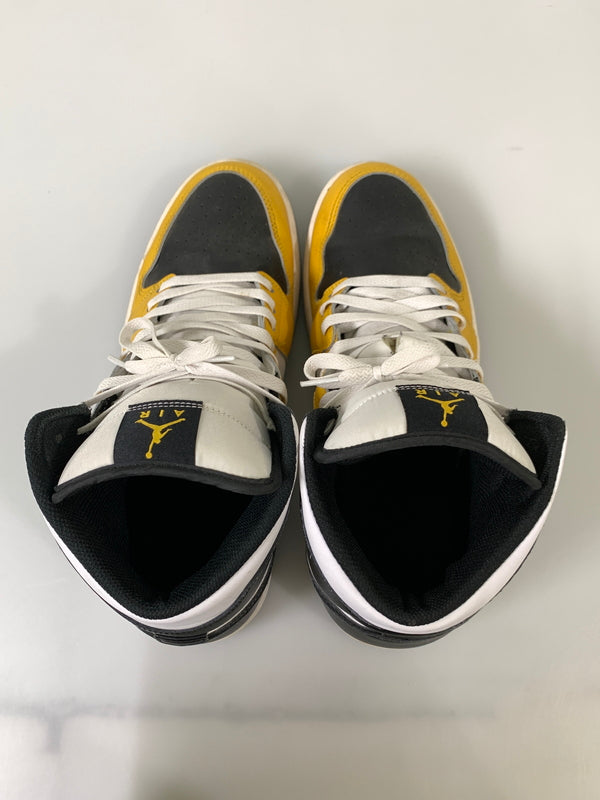【中古品】【メンズ】 NIKE ナイキ AIR JORDAN 1 MID DQ8426-701 エアジョーダン1 ミッド メンズ スニーカー シューズ 靴 160-260913-em-06-min サイズ：29.0cm カラー：YELLOW OCHRE 万代Net店